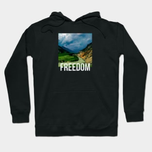 Freedom Oil and Noise Art Hoodie